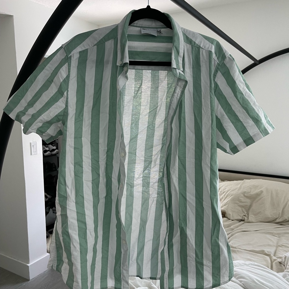 Asos Mens Short Sleeve Button Down